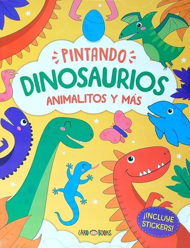 COL.PINTANDO DINOSAURIOS ANIMALITOS Y MAS