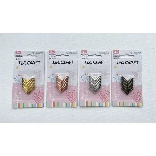PROTECTORES METAL.ESQUINEROx8u.BRONCE