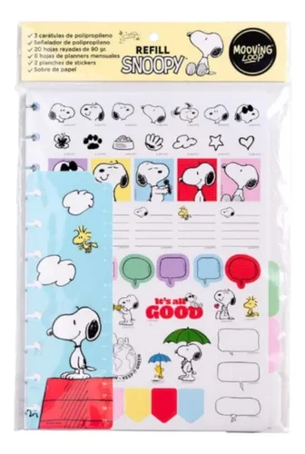 REP.A5 ACCESORIOS P/CUAD.INTELIGENTE SNOOPY