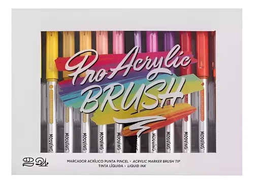 MARC.x24u.BRUSH ACRILICOS COLORING