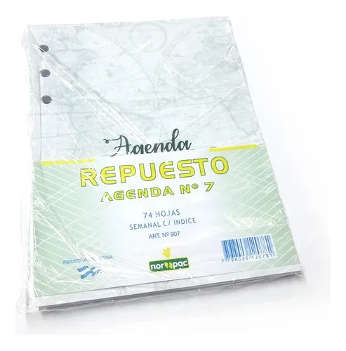 REP.AG.N*7 SEMANAL C/INDICE NORPAC