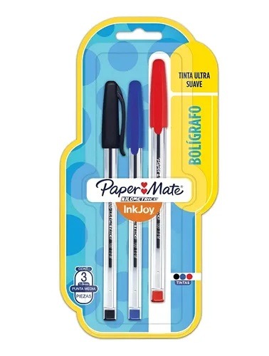 BOLIGRAGO 1mm.KILOMETRICO 100ST x3u.COL.SURT.