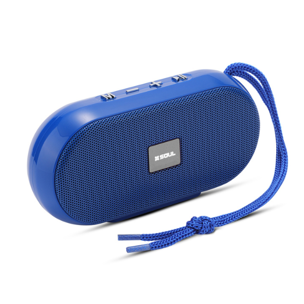 PARLANTE POCKET XS 350 AZUL BLUETOOTH SOUL