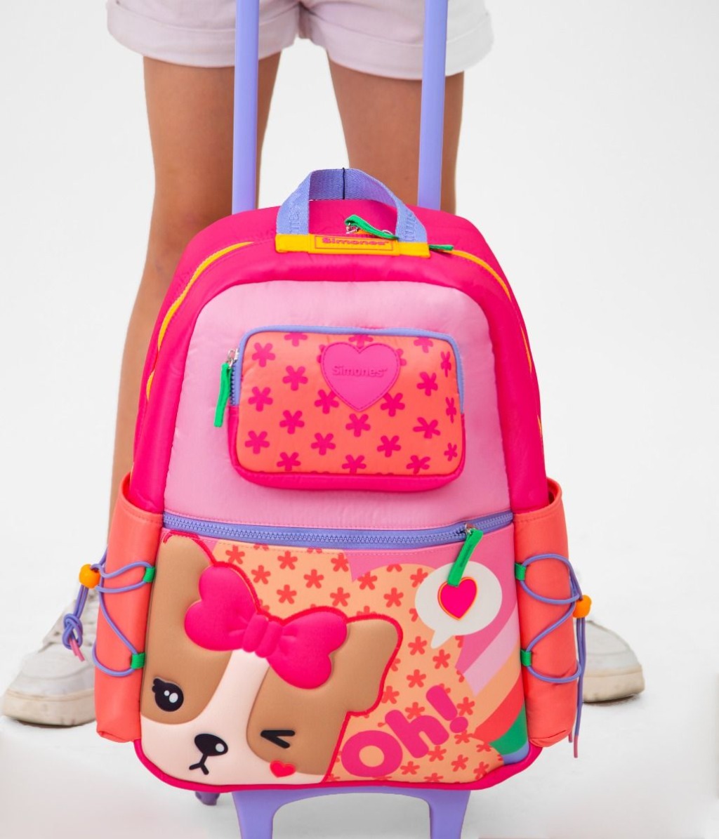 MOCHILA C/CARRO 16* SIMONES.