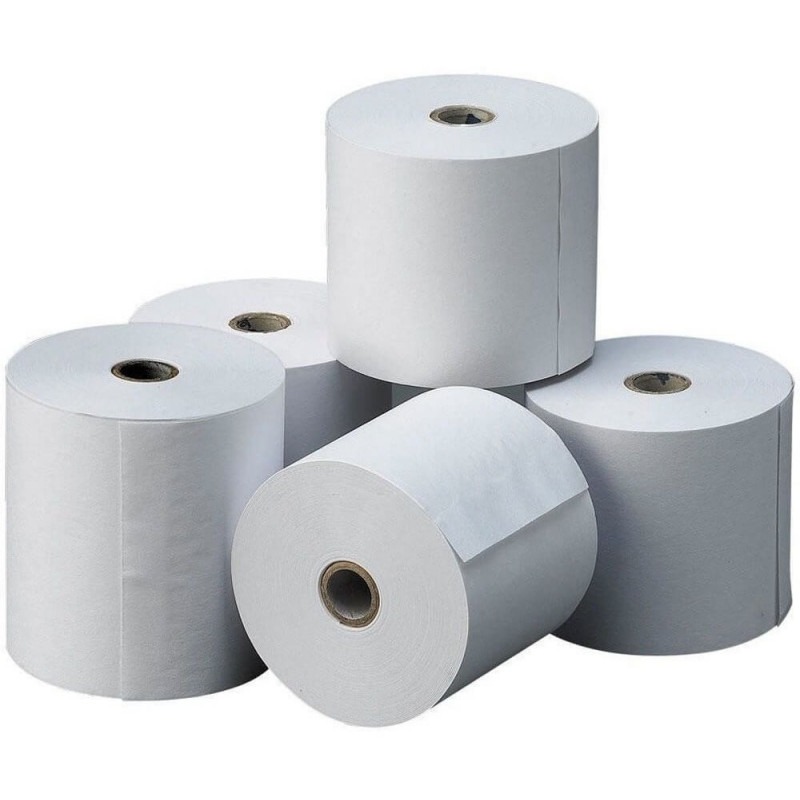 ROLLOS DE PAPEL TERMICO 80mm.x60m.x5u.FULLMARK