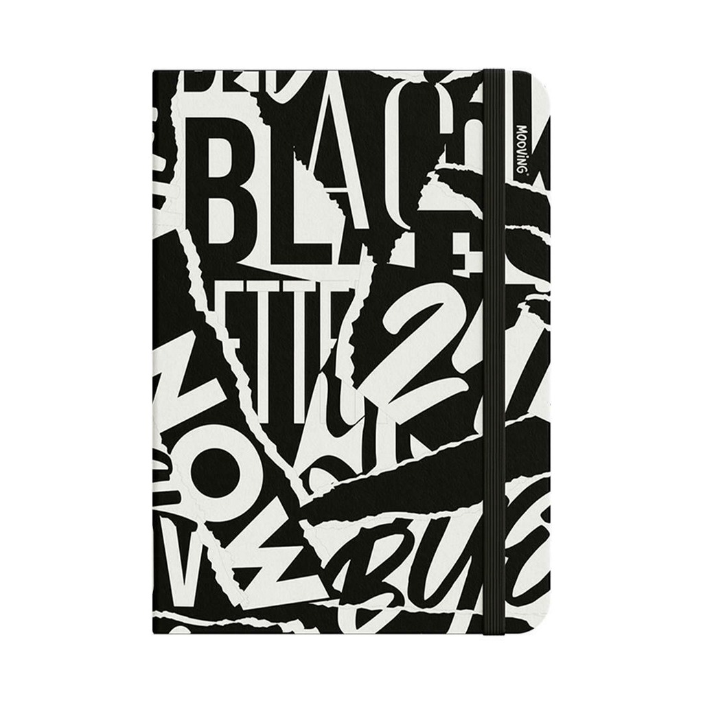 AG.N*7 DIARIA ENCUAD.14x20cm.MAN NEGRA